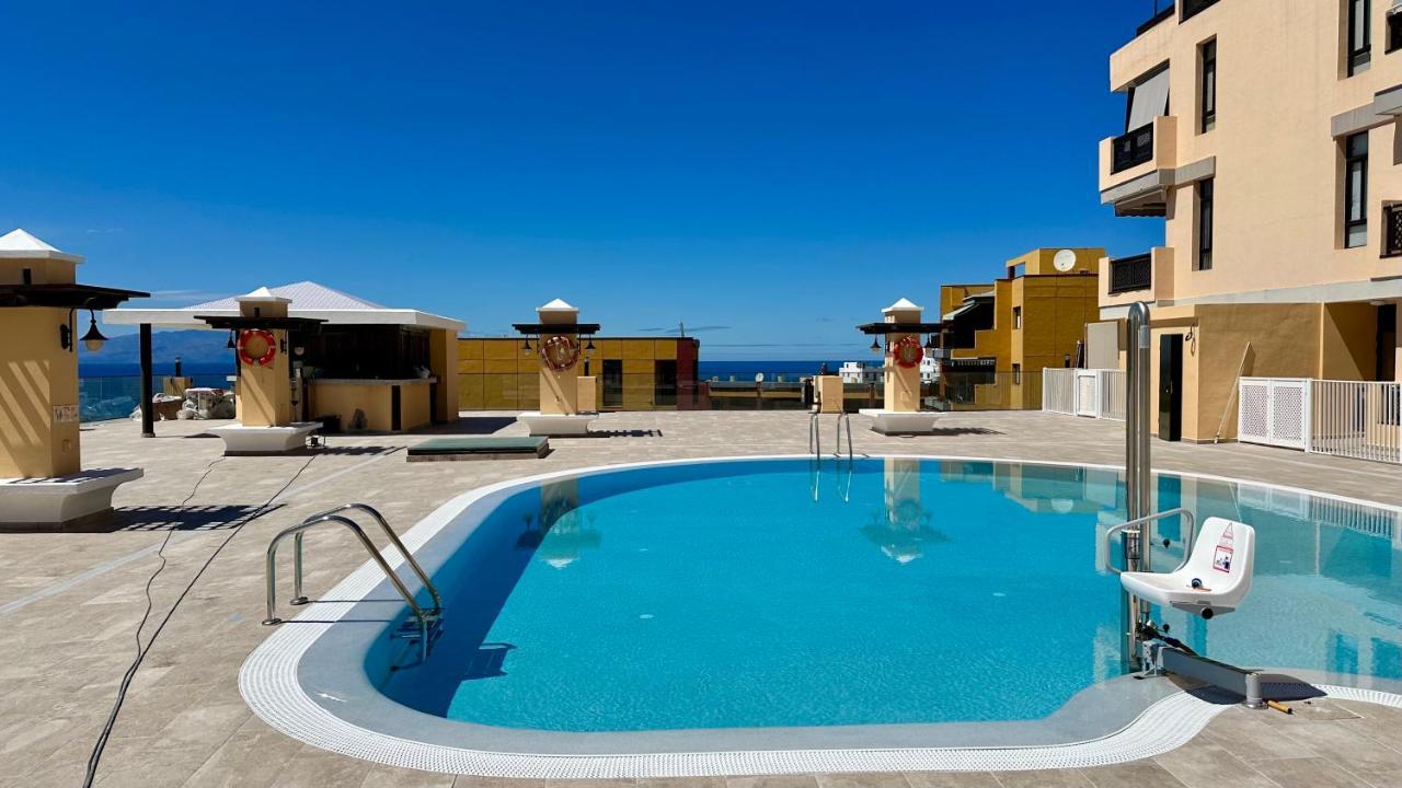 Sunset Apart, Large Terrace, Pool, Best Location! Puerto de Santiago  Eksteriør bilde